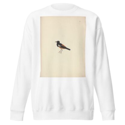 Thamnolaea semirufa by Luigi Balugani Sweatshirt