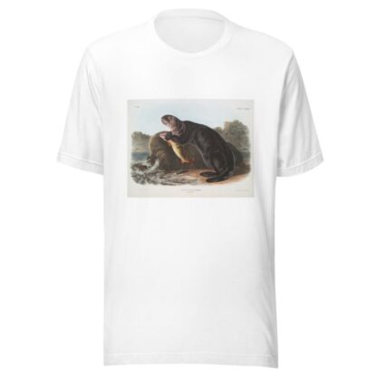 Enhydra marina, Sea Otter. Young male. by John Woodhouse Audubon T-Shirt