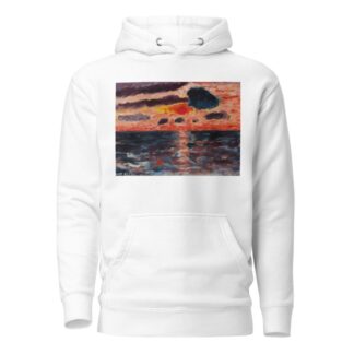 Sonnenuntergang, Borkum by Alexej von Jawlensky Hoodie