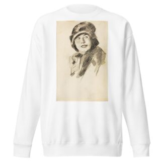 Head of Woman by Carl Newman Sweatshirt