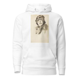 Head of Woman by Carl Newman Hoodie