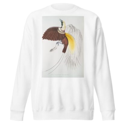 Small Paradise Bird, Paradisea minor. by John Edward Gray Sweatshirt