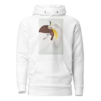 Small Paradise Bird, Paradisea minor. by John Edward Gray Hoodie