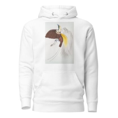 Small Paradise Bird, Paradisea minor. by John Edward Gray Hoodie