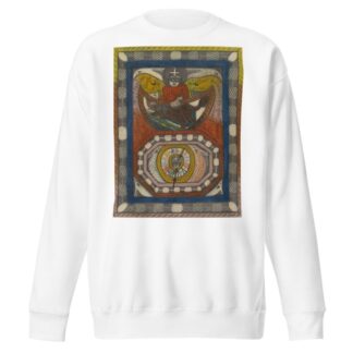 Großgroß=Keiserinn und Groß=Groß=Göttinn Hellveetia, im Haven von Daali; Indien by Adolf Wölfli Sweatshirt