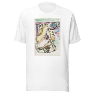 Erna Bathing in a Tub by Ernst Ludwig Kirchner T-Shirt