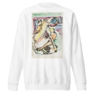 Erna Bathing in a Tub by Ernst Ludwig Kirchner Sweatshirt