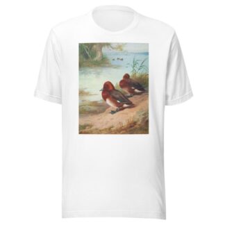 Ferruginous Duck by Archibald Thorburn T-Shirt