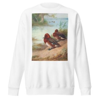 Ferruginous Duck by Archibald Thorburn Sweatshirt