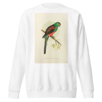 Beautiful or Paradise Parrakeet by Alexander Francis Lydon Sweatshirt