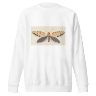 Entomology watercolour Pl.158 by George Hudson Sweatshirt