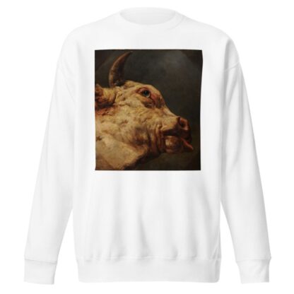 Tête de taureau by Jacques-Raymond Brascassat Sweatshirt