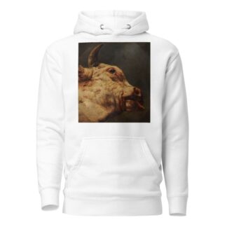 Tête de taureau by Jacques-Raymond Brascassat Hoodie