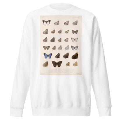 Insecta Lepidoptera-Rhopalocera Pl 008 by Frederick DuCane Godman Sweatshirt