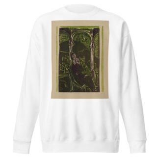 Träumender Mann – Botho Graef auf seinem Balkon sitzend, Jena by Ernst Ludwig Kirchner Sweatshirt