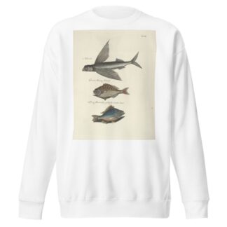 Piscium, serpentum, insectorum, aliorumque nonnullorum animalum nec non plantarum quarundam imagines Pl.008 by Mark Catesby Sweatshirt