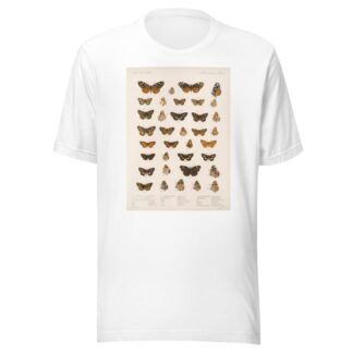 Insecta Lepidoptera-Rhopalocera Pl 021 by Frederick DuCane Godman T-Shirt