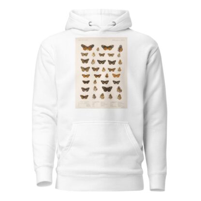 Insecta Lepidoptera-Rhopalocera Pl 021 by Frederick DuCane Godman Hoodie