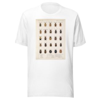 Insecta Coleoptera Pl 234 by Frederick DuCane Godman T-Shirt