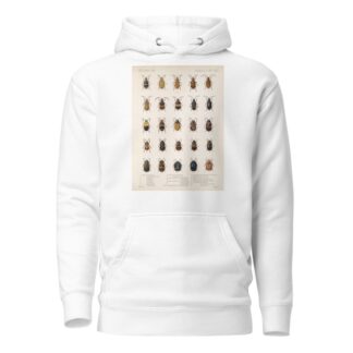 Insecta Coleoptera Pl 234 by Frederick DuCane Godman Hoodie