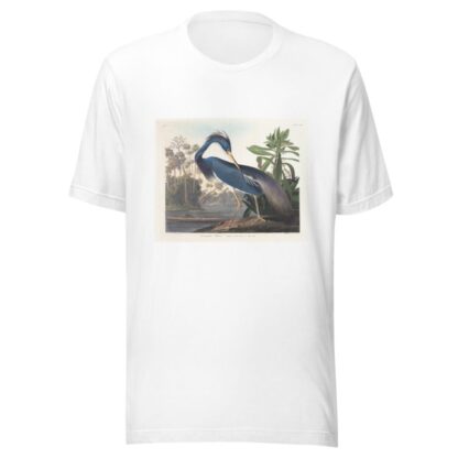 Louisiana heron by John James Audubon T-Shirt