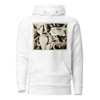 Nude Woman, Back View by Carl Newman Hoodie