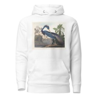 Louisiana heron by John James Audubon Hoodie
