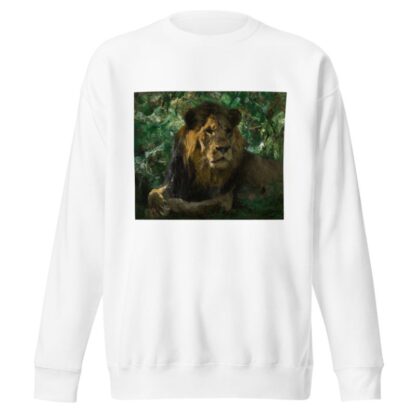 Resting Lion by Wilhelm Kuhnert Sweatshirt