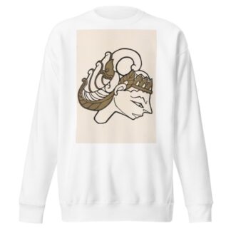 Kop van een wajangpop by Reijer Stolk Sweatshirt