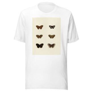 Foreign butterflies occurring in the three continents Asia, Africa and America Pl.132 by Pieter Cramer T-Shirt