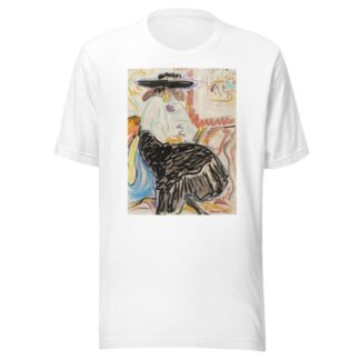 Seated Woman in the Studio by Ernst Ludwig Kirchner T-Shirt