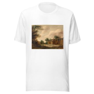 Landscape with a Farm by Lodewijk de Vadder T-Shirt