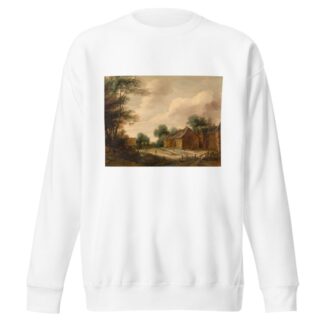 Landscape with a Farm by Lodewijk de Vadder Sweatshirt