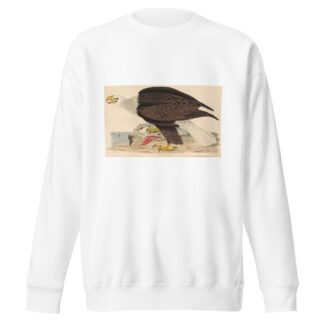 White-headed Eagle by Alexander Wilson Sweatshirt