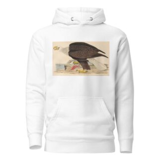 White-headed Eagle by Alexander Wilson Hoodie