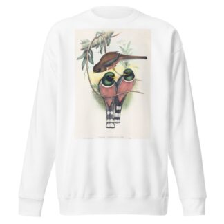 Trogan personatus by John Gould Sweatshirt