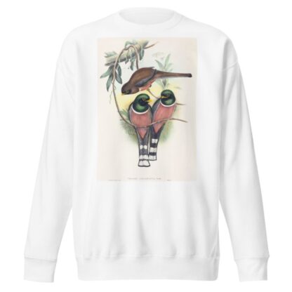 Trogan personatus by John Gould Sweatshirt