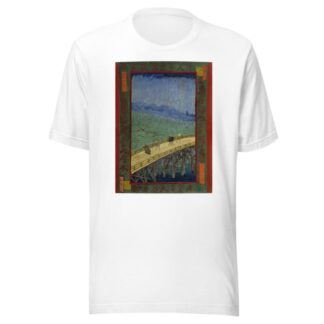 Bridge in the rain by Vincent van Gogh T-Shirt
