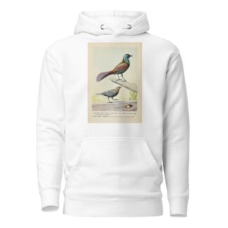 Creaker the Purple Grackle, and the Male Cowbird by Louis Agassiz Fuertes Hoodie