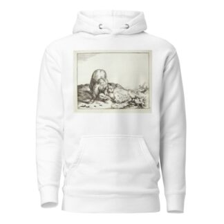 Stående bjørn med udstrakte poter by Marcus de Bye Hoodie