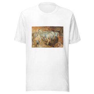 Bus Horses in Jerusalem by John Singer Sargent T-Shirt