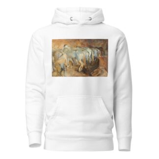 Bus Horses in Jerusalem by John Singer Sargent Hoodie