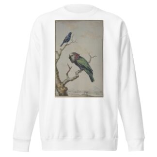 A Red-Fan Parrot by Jabes Heenck Sweatshirt