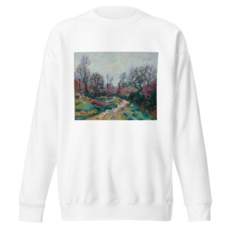 Chemin de l’abreuvoir, après la pluie by Armand Guillaumin Sweatshirt
