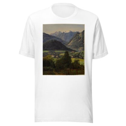 The Dachstein seen from the Sophienplatz by Ferdinand Georg Waldmüller T-Shirt