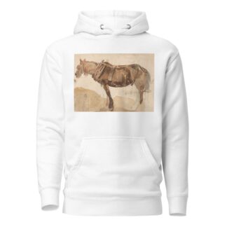 A Horse in Harness Seen From the Near Side by Thomas Sidney Cooper Hoodie