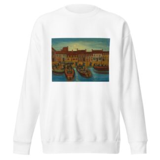 Port breton by Louis Vivin Sweatshirt