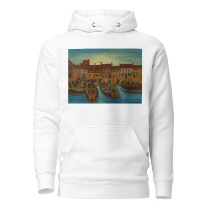 Port breton by Louis Vivin Hoodie