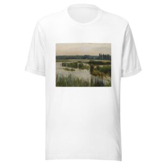 Landscape with a Pond by Karl Maria Thuma T-Shirt