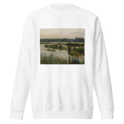 Landscape with a Pond by Karl Maria Thuma Sweatshirt